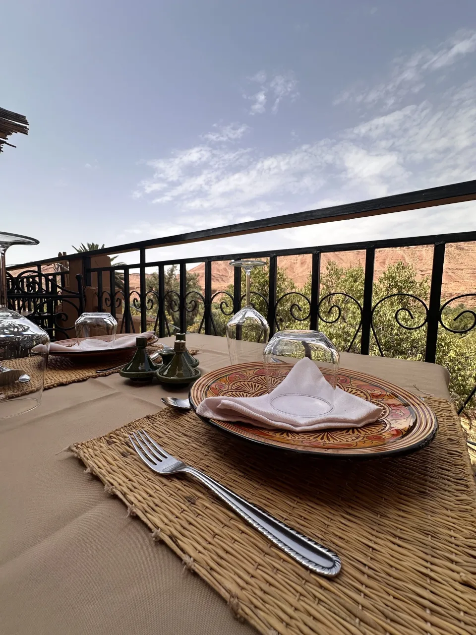La table de la Kasbah Ellouze